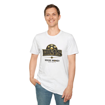 House Money Society Icon Graphic Tee | Casino Gambling T-Shirt