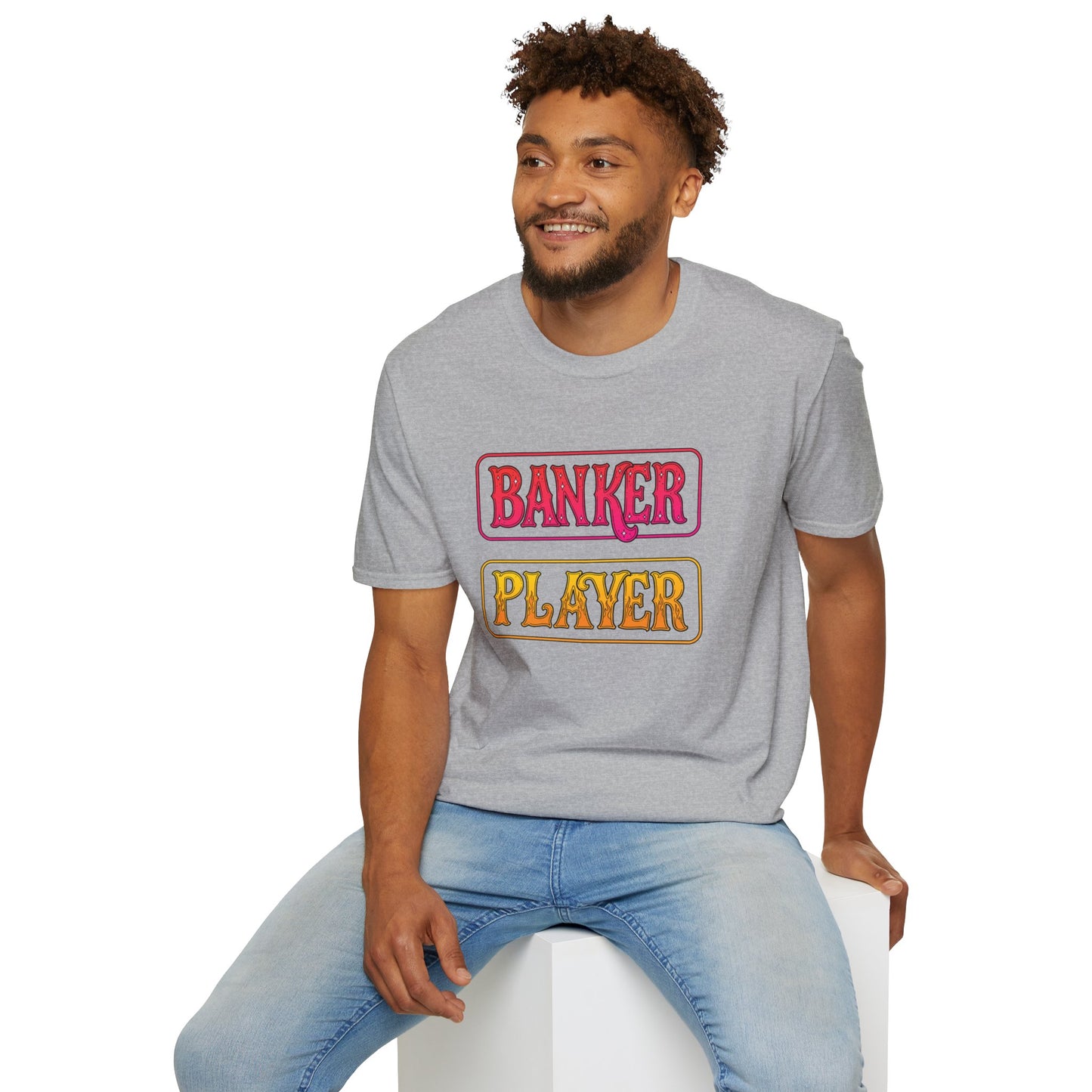 Banker Player Baccarat | Casino Gambling T-Shirt