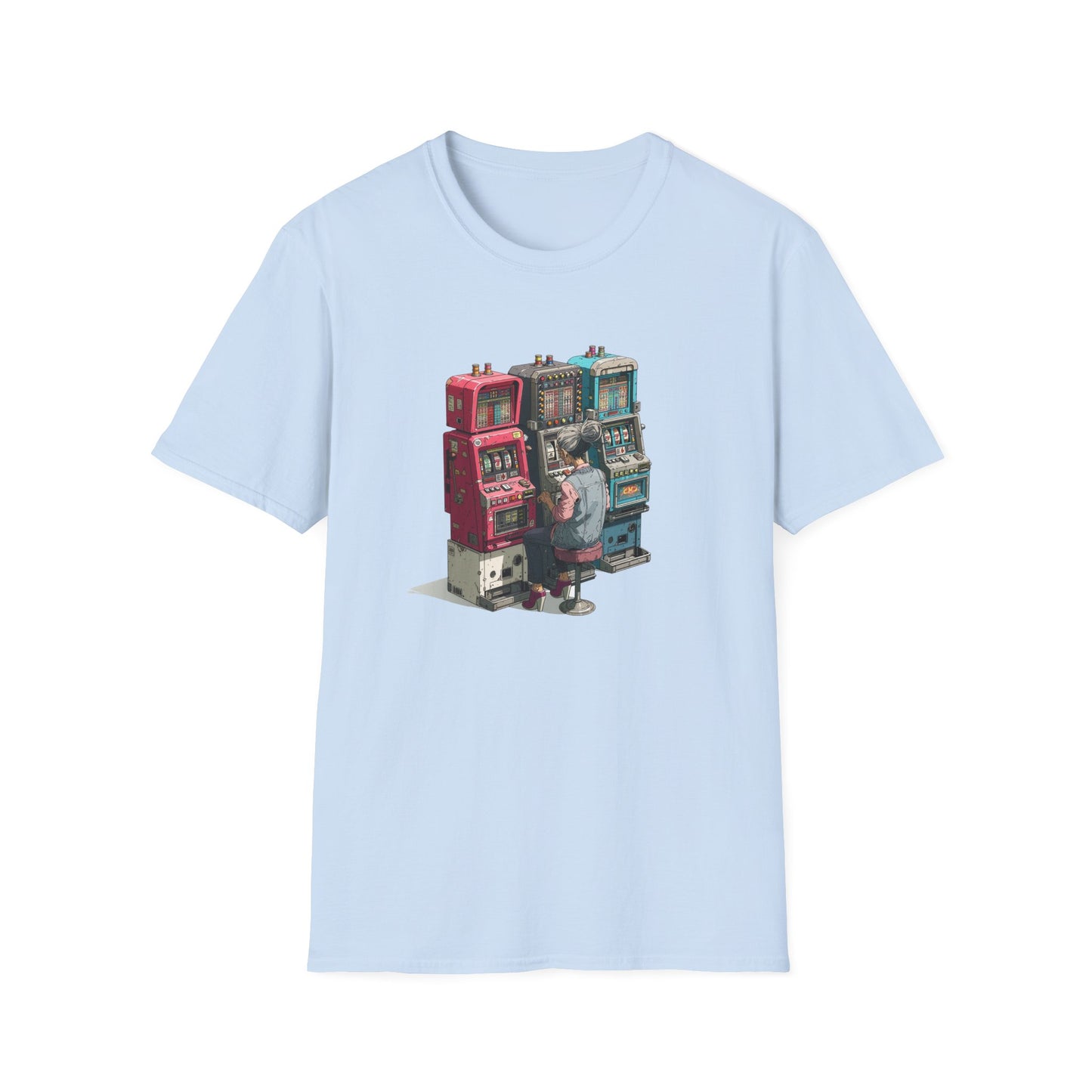 Grandma Playing Slots | Casino Gambling T-Shirt