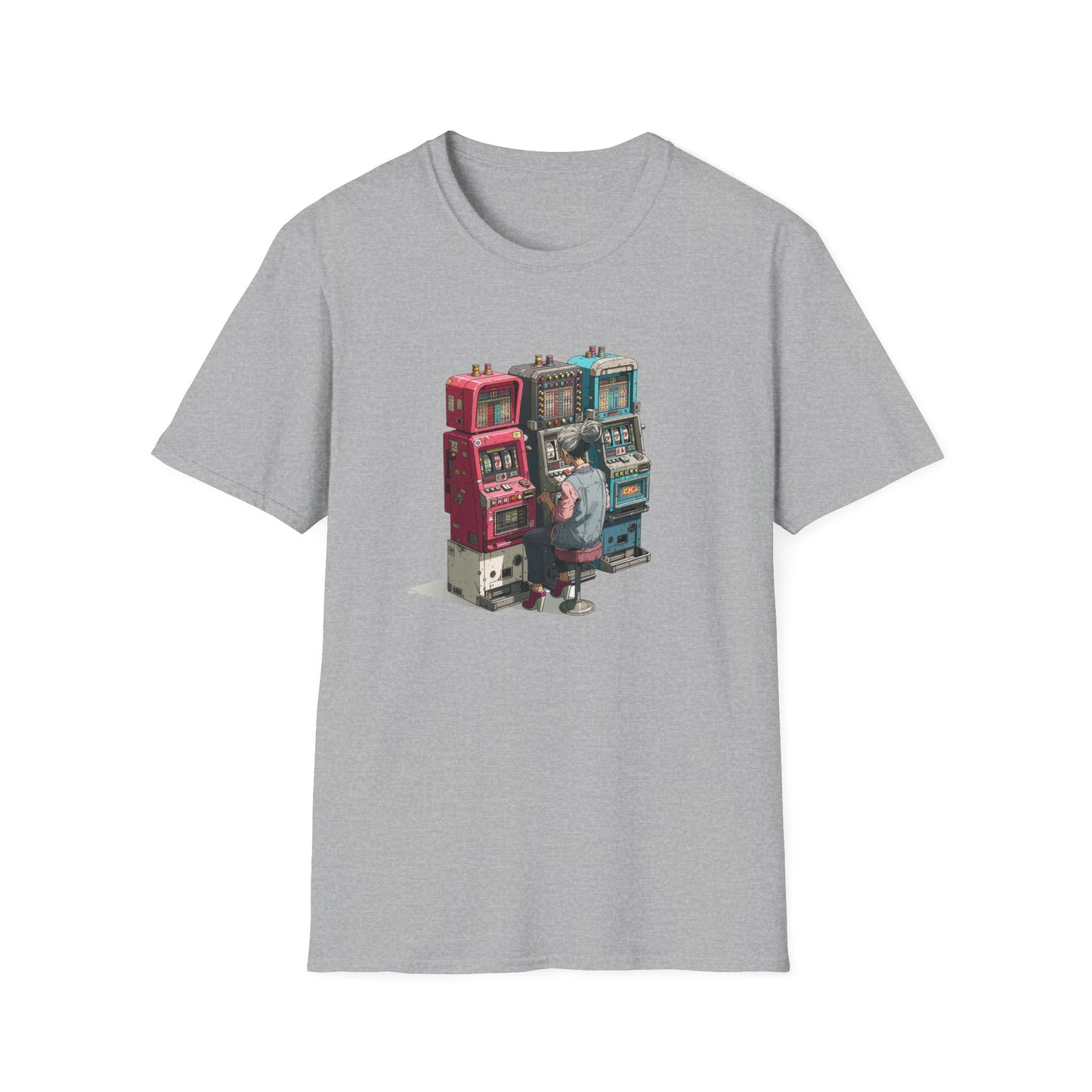 Grandma Playing Slots | Casino Gambling T-Shirt