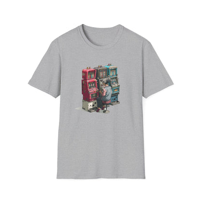 Grandma Playing Slots | Casino Gambling T-Shirt