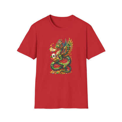 Lucky Dragon Graphic Tee | Casino Gambling T-Shirt