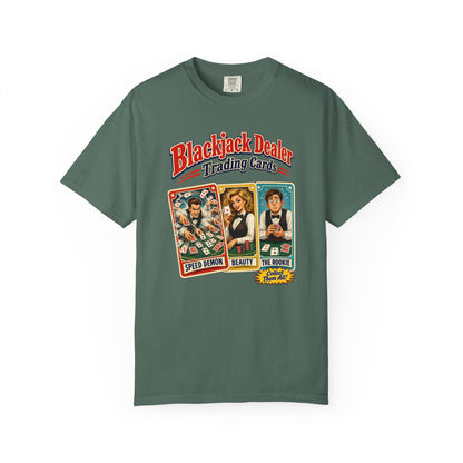 Blackjack Dealer Trading Cards Tee