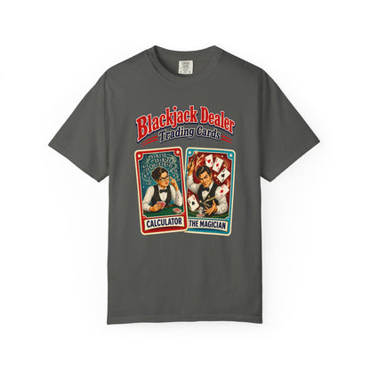 Blackjack Dealer Trading Cards - Calculator & The Magician