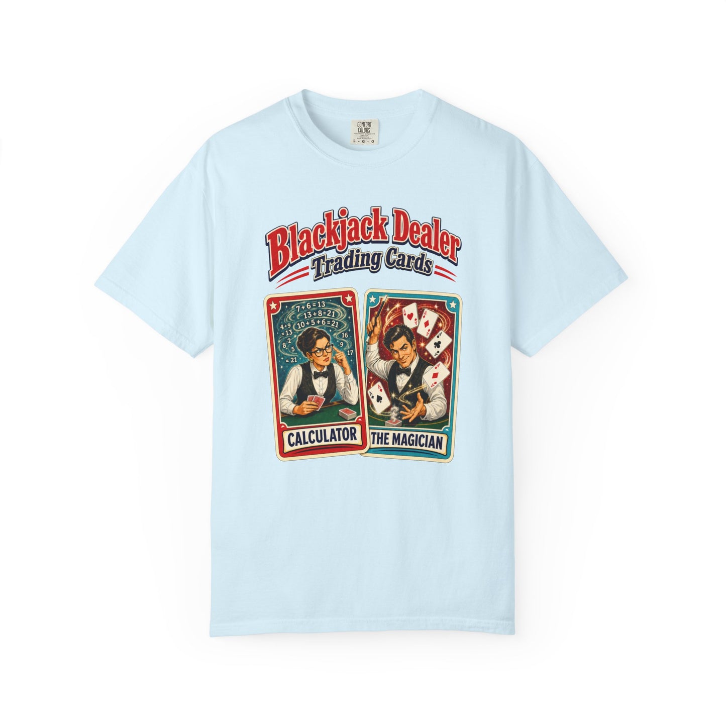 Blackjack Dealer Trading Cards - Calculator & The Magician