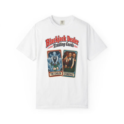 Blackjack Dealer Trading Cards T-Shirt — The Cooler & Stoneface