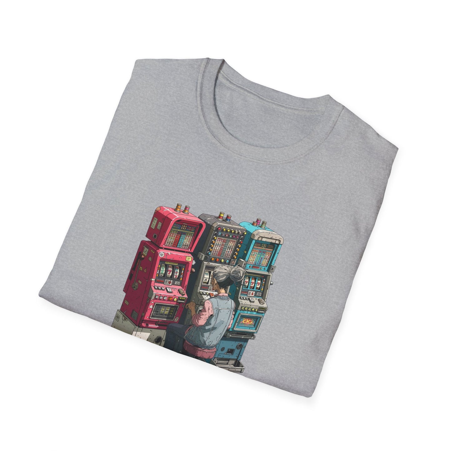 Grandma Playing Slots | Casino Gambling T-Shirt