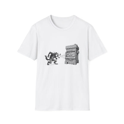 Big Bad Wolf Graphic Tee | Casino Gambling T-Shirt