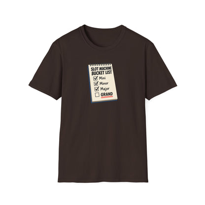 Slot Machine Bucket List T-Shirt