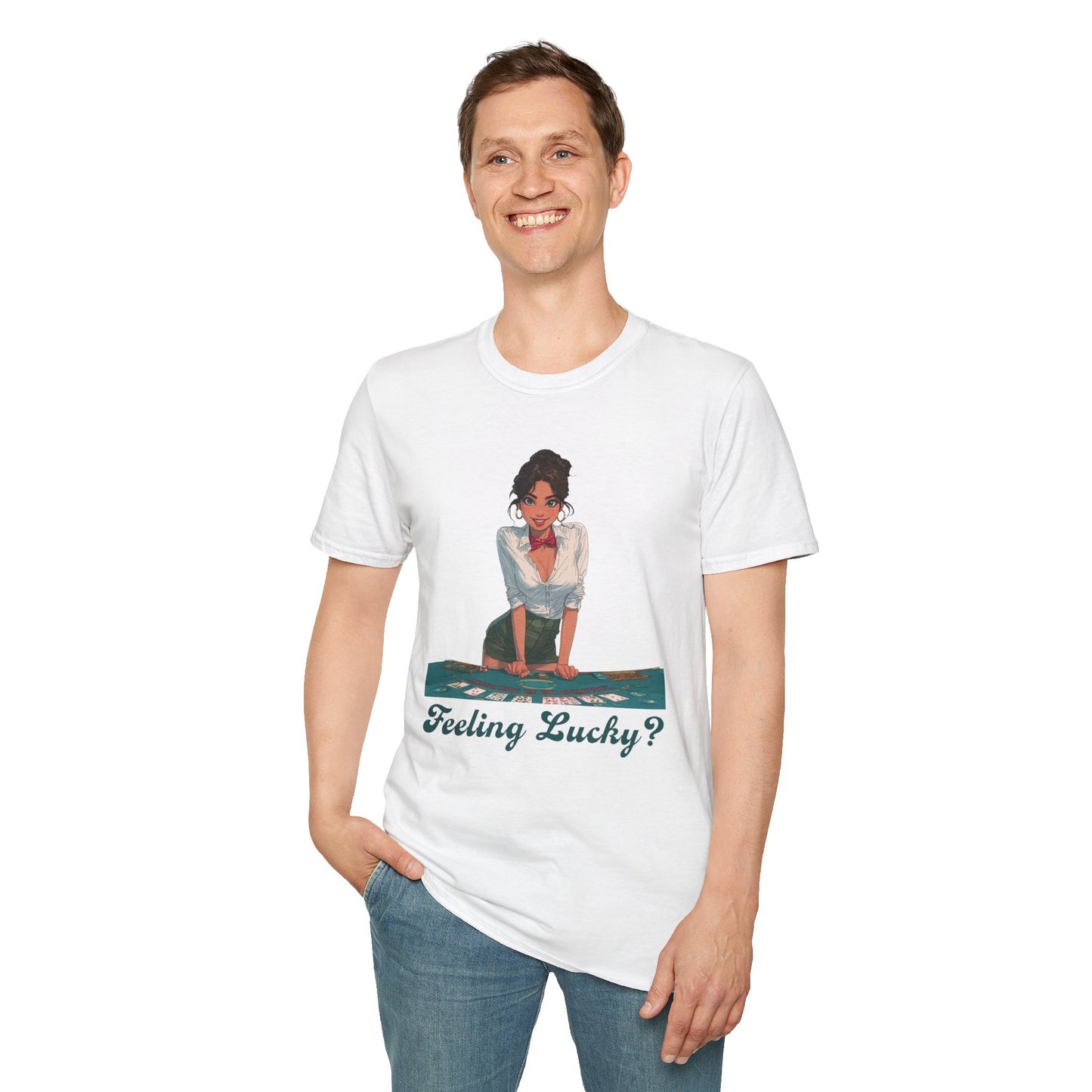 Feeling Lucky? | Casino Gambling T-Shirt