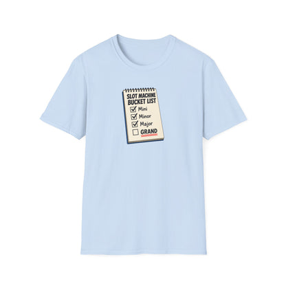 Slot Machine Bucket List T-Shirt