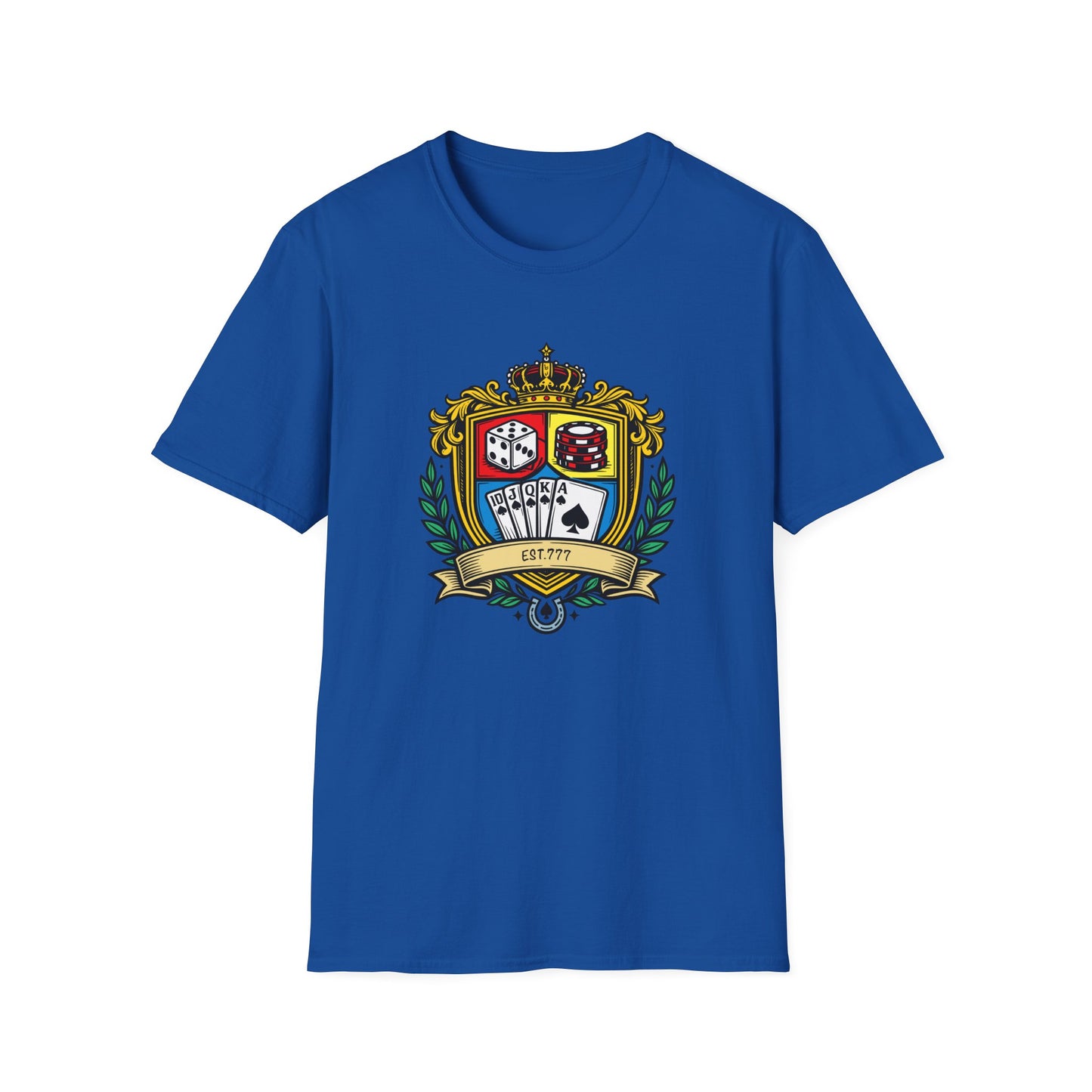 Gambler's Crest | Casino Gambling T-Shirt