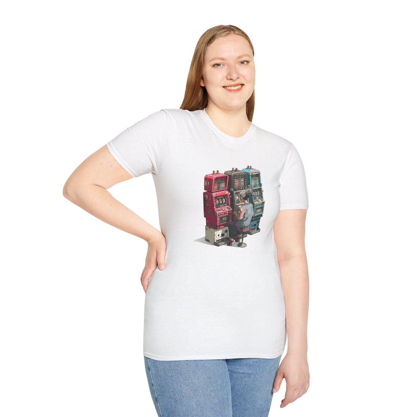 Grandma Playing Slots | Casino Gambling T-Shirt