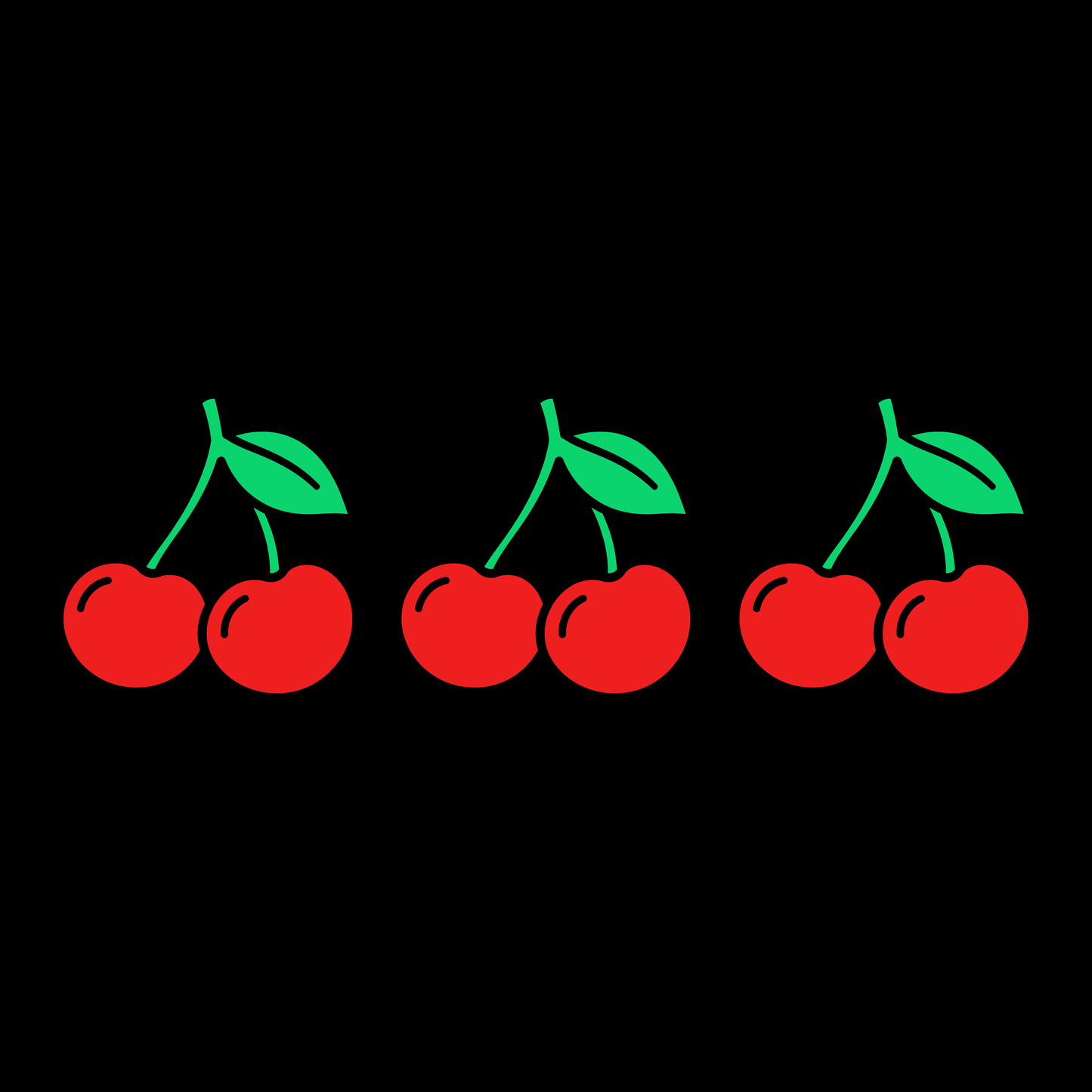 Jackpot Cherries Graphic Tee | Casino Gambling T-Shirt