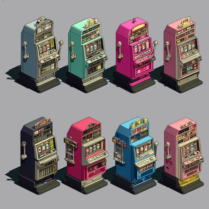 Retro Slot Machines | Casino Gambling T-Shirt