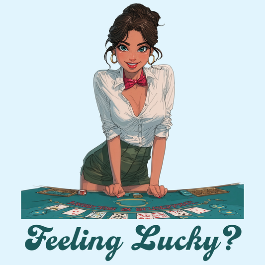 Feeling Lucky? | Casino Gambling T-Shirt