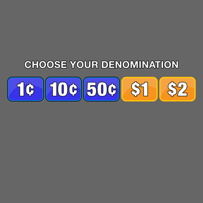 Choose Your Denomination | Casino Gambling T-Shirt