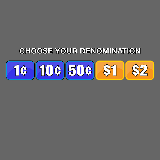 Choose Your Denomination | Casino Gambling T-Shirt