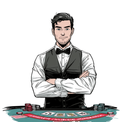 You Feeling Lucky? Dealer Graphic Tee | Casino Gambling T-Shirt