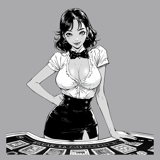 You Feeling Lucky? Simple Graphic Tee | Casino Gambling T-Shirt