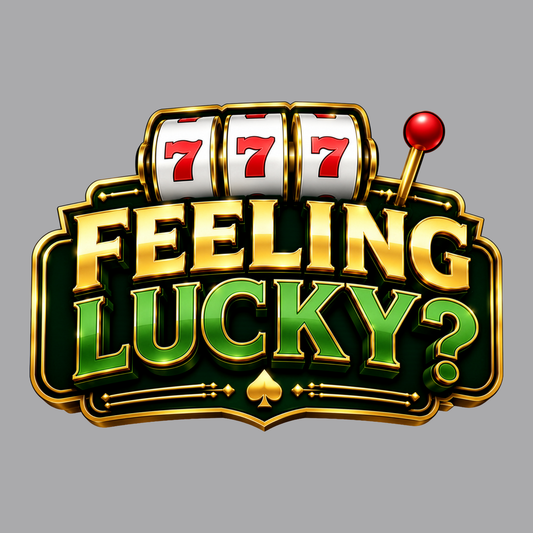 Feeling Lucky? | Casino Slots Gambling T-Shirt