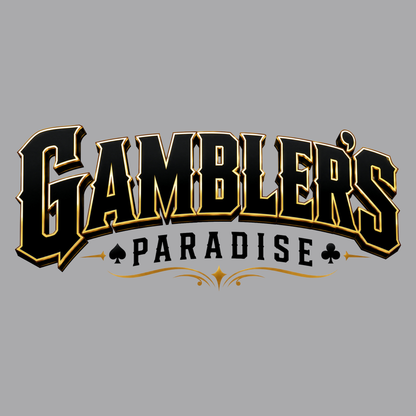 Gambler's Paradise Classic Tee | Casino Gambling T-Shirt