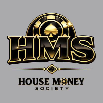 House Money Society Icon Graphic Tee | Casino Gambling T-Shirt