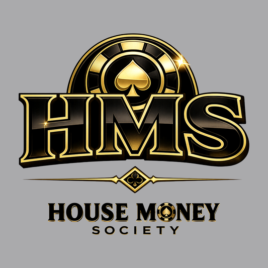 House Money Society Icon Graphic Tee | Casino Gambling T-Shirt