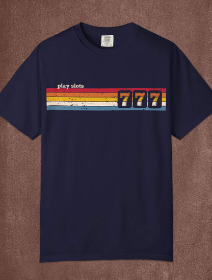 Play Slots Vintage Style Tee