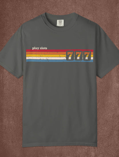 Play Slots Vintage Style Tee