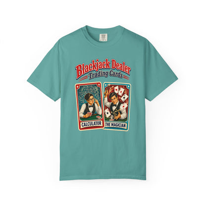 Blackjack Dealer Trading Cards - Calculator & The Magician