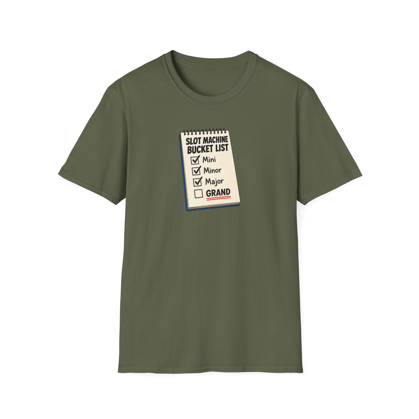 Slot Machine Bucket List T-Shirt