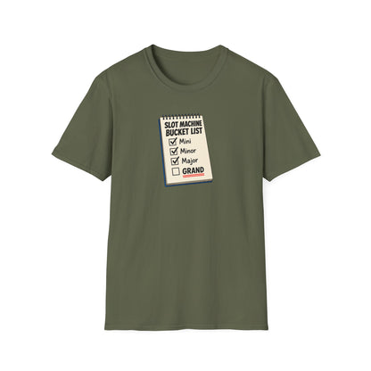 Slot Machine Bucket List T-Shirt