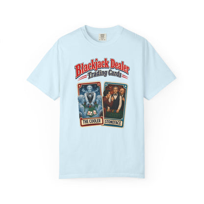 Blackjack Dealer Trading Cards T-Shirt — The Cooler & Stoneface