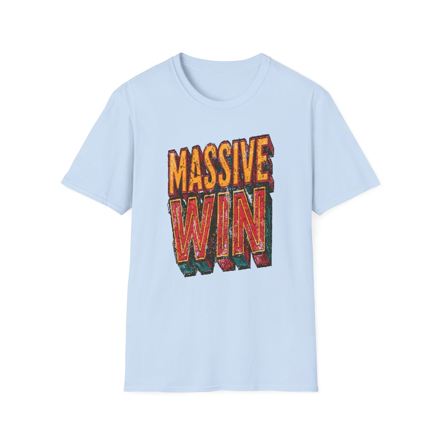Massive Win Graphic Tee | Casino Gambling T-Shirt