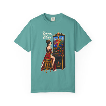 Queen of Slots Retro Pin-Up T-Shirt