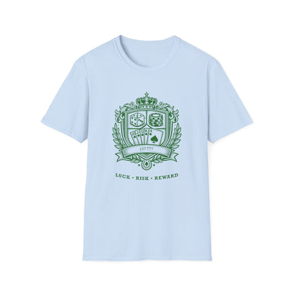 Gambler's Crest | Casino Gambling Simple T-Shirt
