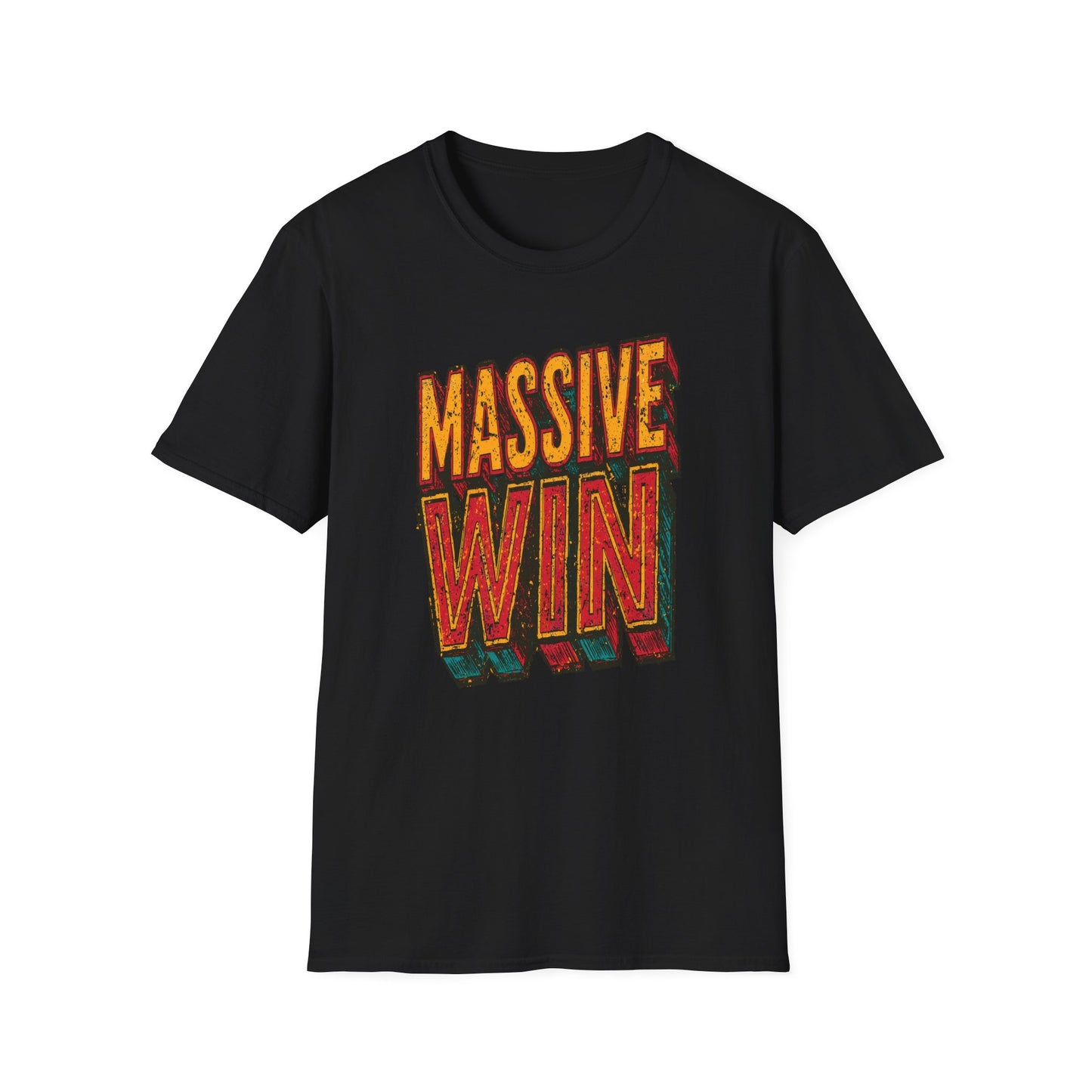 Massive Win Graphic Tee | Casino Gambling T-Shirt