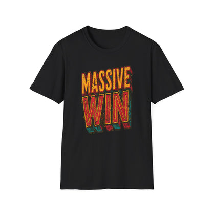 Massive Win Graphic Tee | Casino Gambling T-Shirt