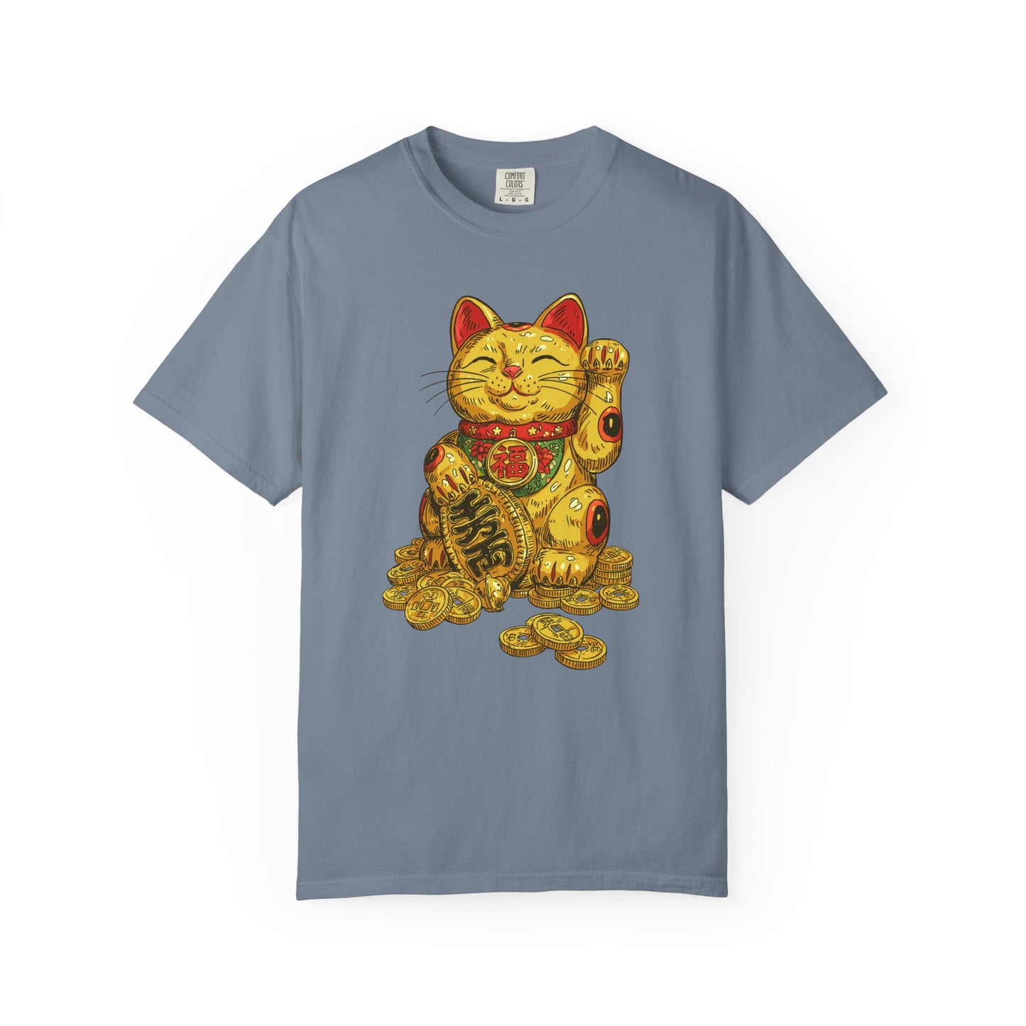 Lucky Maneki Neko Unisex Casino Gambling T-Shirt