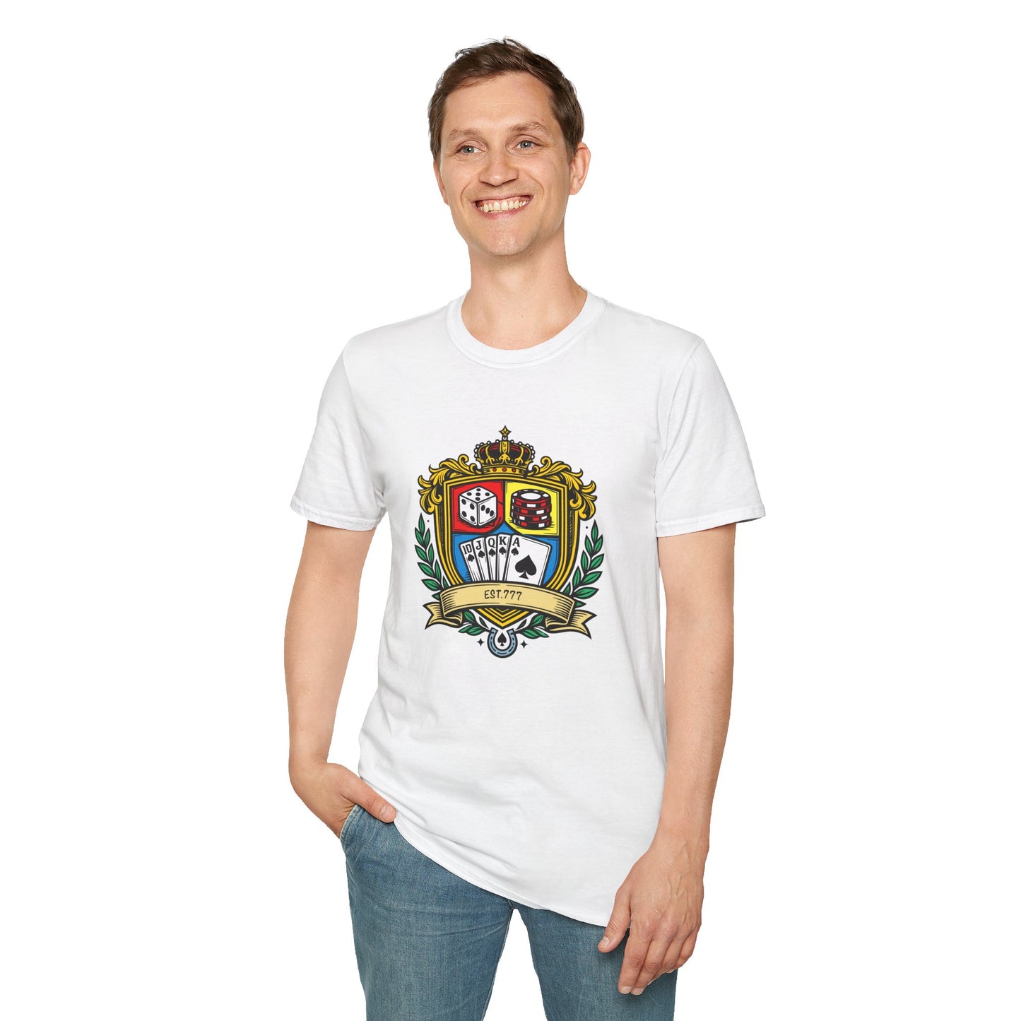 Gambler's Crest | Casino Gambling T-Shirt