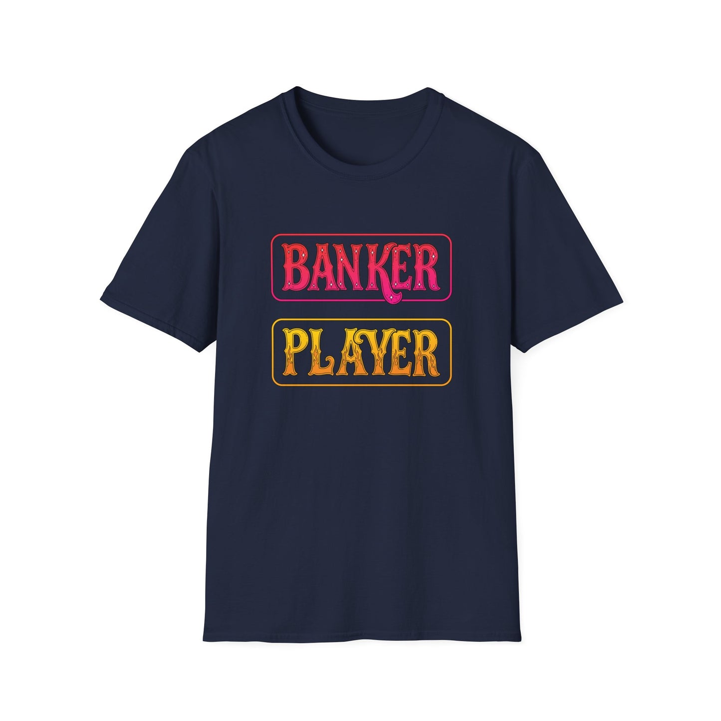 Banker Player Baccarat | Casino Gambling T-Shirt