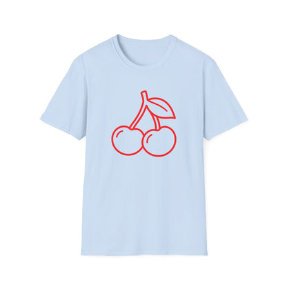 Simple Cherry Graphic Tee | Casino Gambling T-Shirt