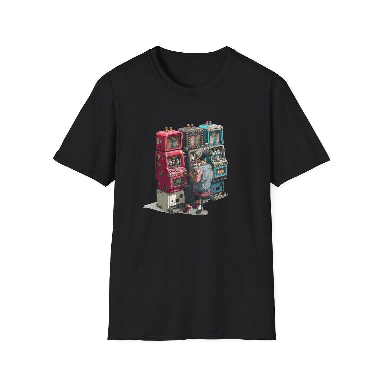 Grandma Playing Slots | Casino Gambling T-Shirt