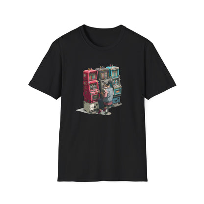 Grandma Playing Slots | Casino Gambling T-Shirt