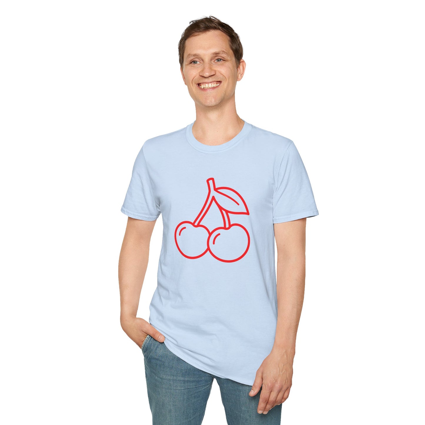 Simple Cherry Graphic Tee | Casino Gambling T-Shirt