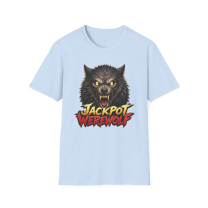 Jackpot Werewolf Graphic Tee | Casino Gambling T-Shirt