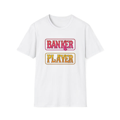 Banker Player Baccarat | Casino Gambling T-Shirt