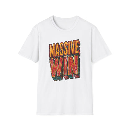 Massive Win Graphic Tee | Casino Gambling T-Shirt