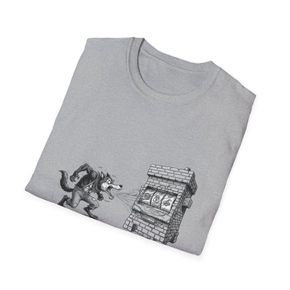 Big Bad Wolf Graphic Tee | Casino Gambling T-Shirt